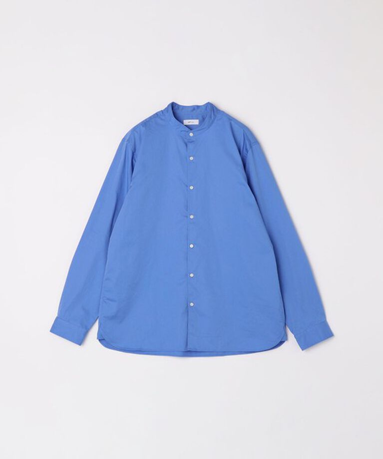 SHIPS any「SHIPS any: ストライプ / ソリッド リラックス バンドカラー シャツ 25SS◇」|シャツ・ブラウス|