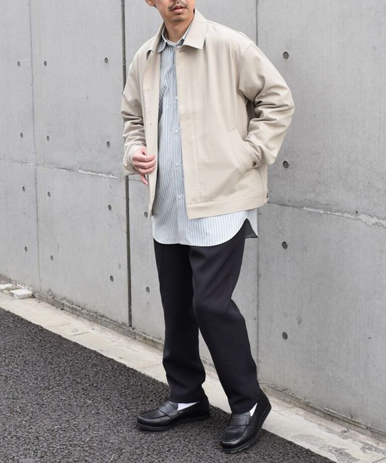 SHIPS any「SHIPS any: 〈手洗い可能〉 ショート ブルゾン 24FW◇」|ブルゾン・スタジャン|