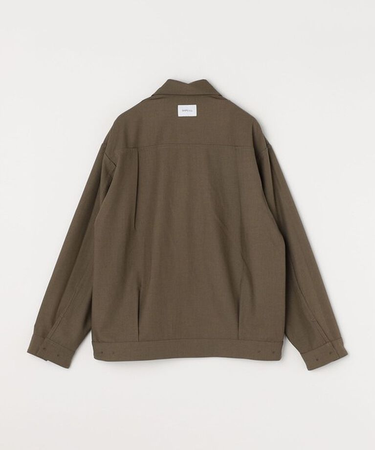 SHIPS any「SHIPS any: 〈手洗い可能〉 ショート ブルゾン 24FW◇」|ブルゾン・スタジャン|