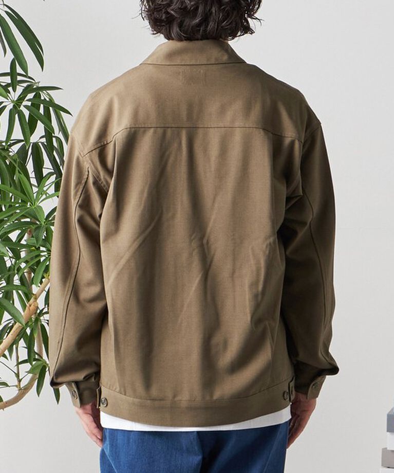 SHIPS any「SHIPS any: 〈手洗い可能〉 ショート ブルゾン 24FW◇」|ブルゾン・スタジャン|