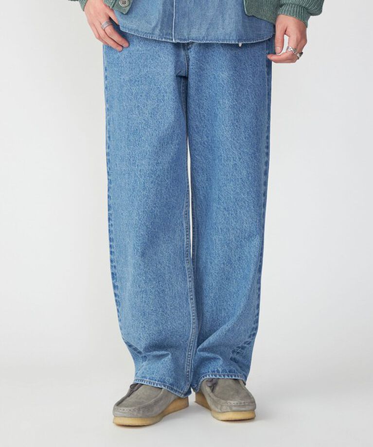 SHIPS「SHIPS: 〈セットアップ対応〉 13.5oz リラックス デニム 5ポケット パンツ」|デニム|