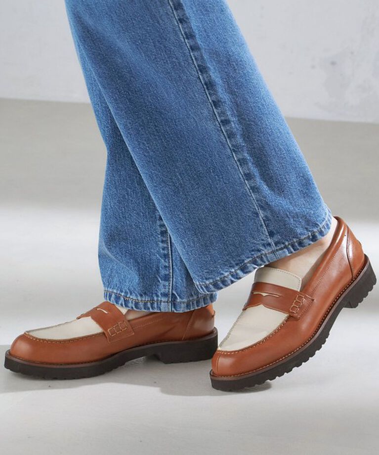 SHIPS for women「PASCUCCI:ワイド ローファー◇」|ローファー|