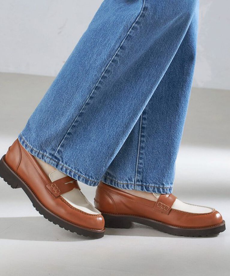 SHIPS for women「PASCUCCI:ワイド ローファー◇」|ローファー|