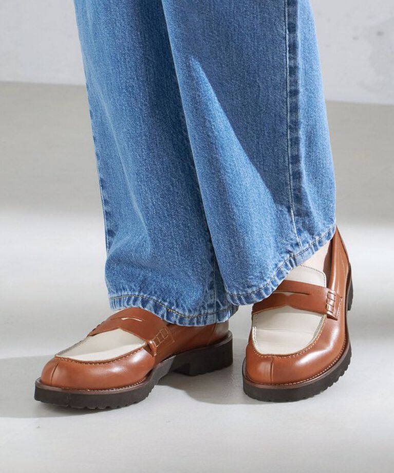 SHIPS for women「PASCUCCI:ワイド ローファー◇」|ローファー|