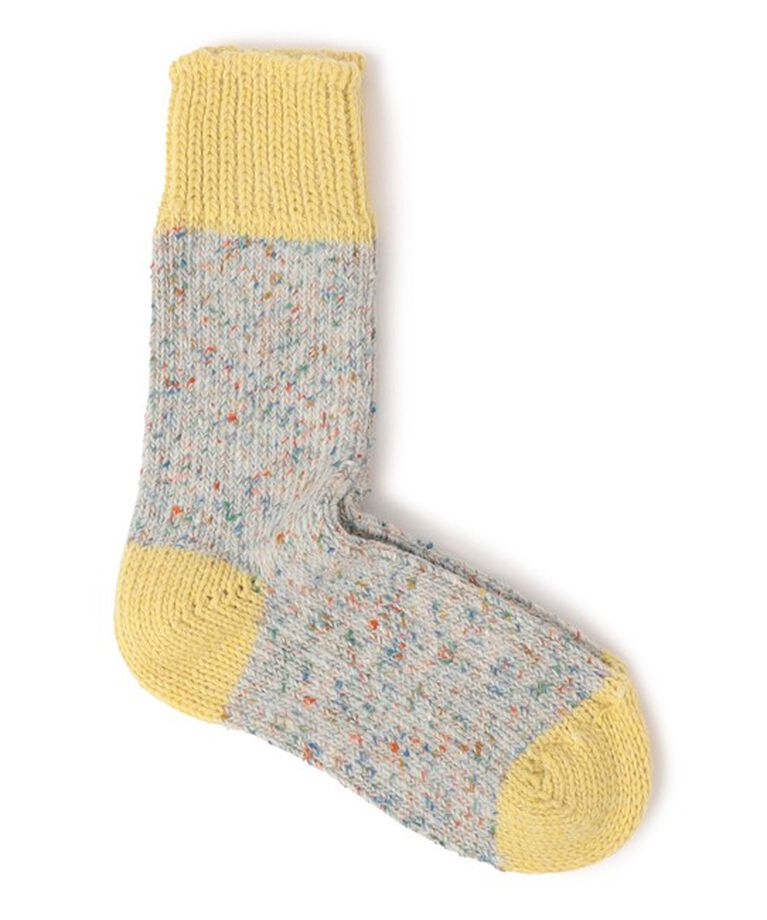 SHIPS any「H FOOT WEAR: ネップ ソックス」|ソックス|クリーム