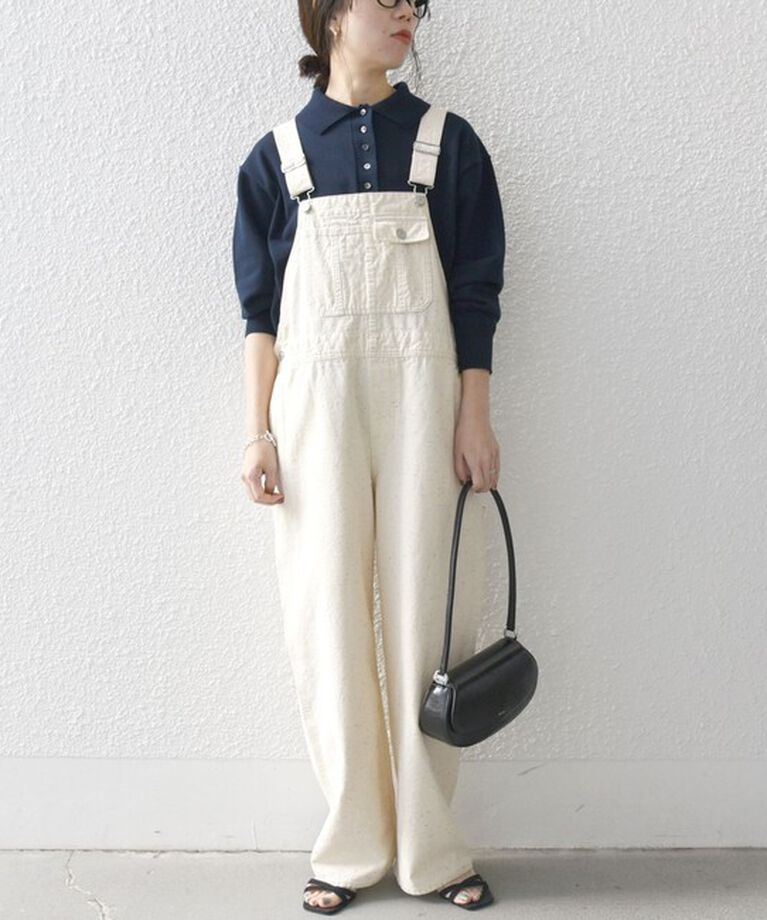SHIPS any「SHIPS any:〈洗濯機可能〉ネップ オーバーオール［SHIPS any DENIM］」|オールインワン|