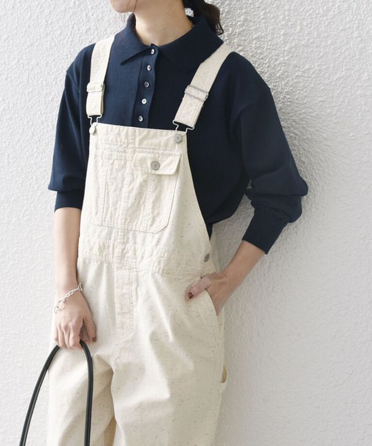 SHIPS any「SHIPS any:〈洗濯機可能〉ネップ オーバーオール［SHIPS any DENIM］」|オールインワン|