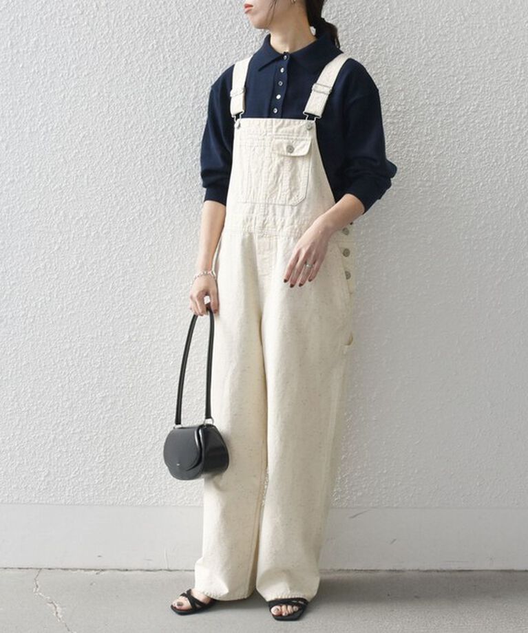SHIPS any「SHIPS any:〈洗濯機可能〉ネップ オーバーオール［SHIPS any DENIM］」|オールインワン|
