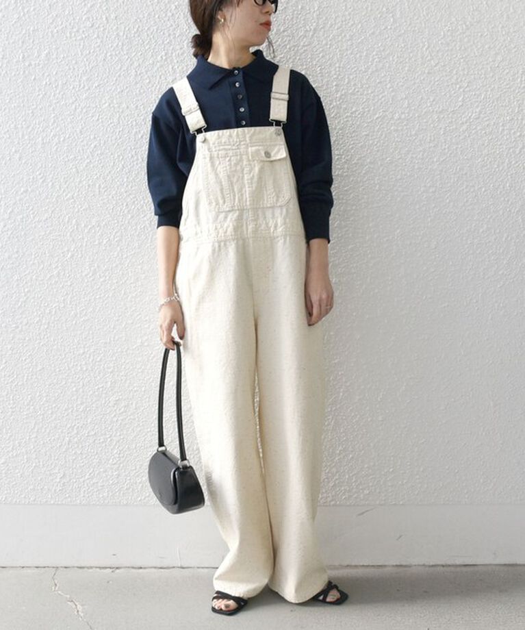 SHIPS any「SHIPS any:〈洗濯機可能〉ネップ オーバーオール［SHIPS any DENIM］」|オールインワン|