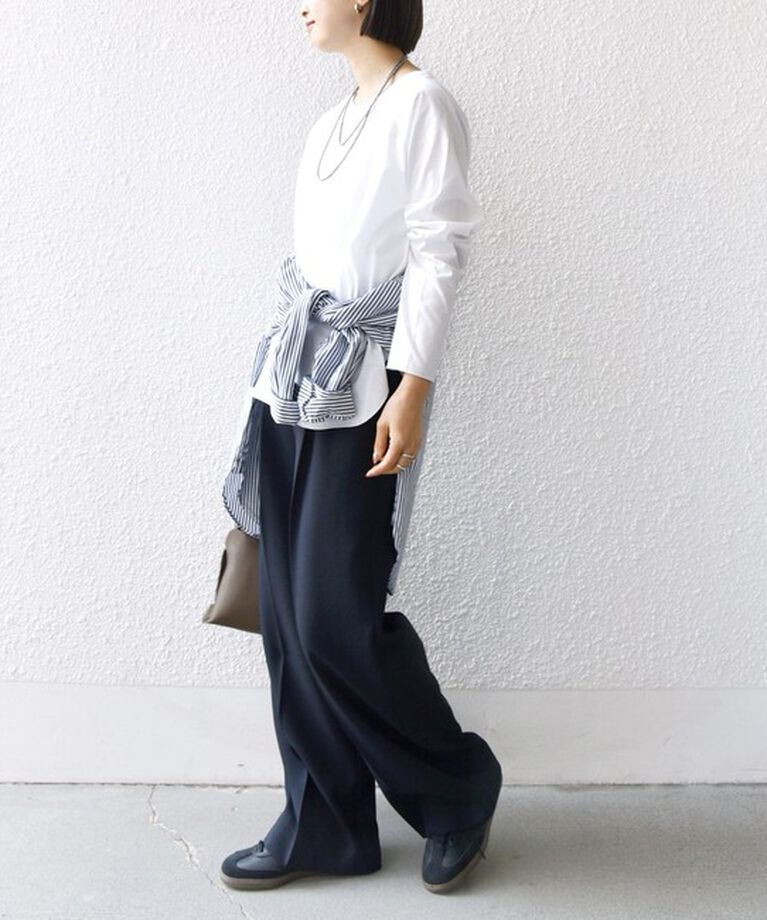 SHIPS for women「〈手洗い可能〉ベースボール TEE」|Tシャツ・カットソー|