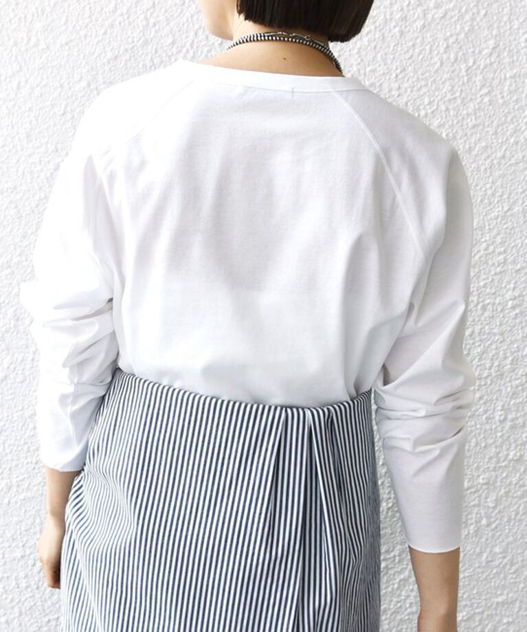 SHIPS for women「〈手洗い可能〉ベースボール TEE」|Tシャツ・カットソー|