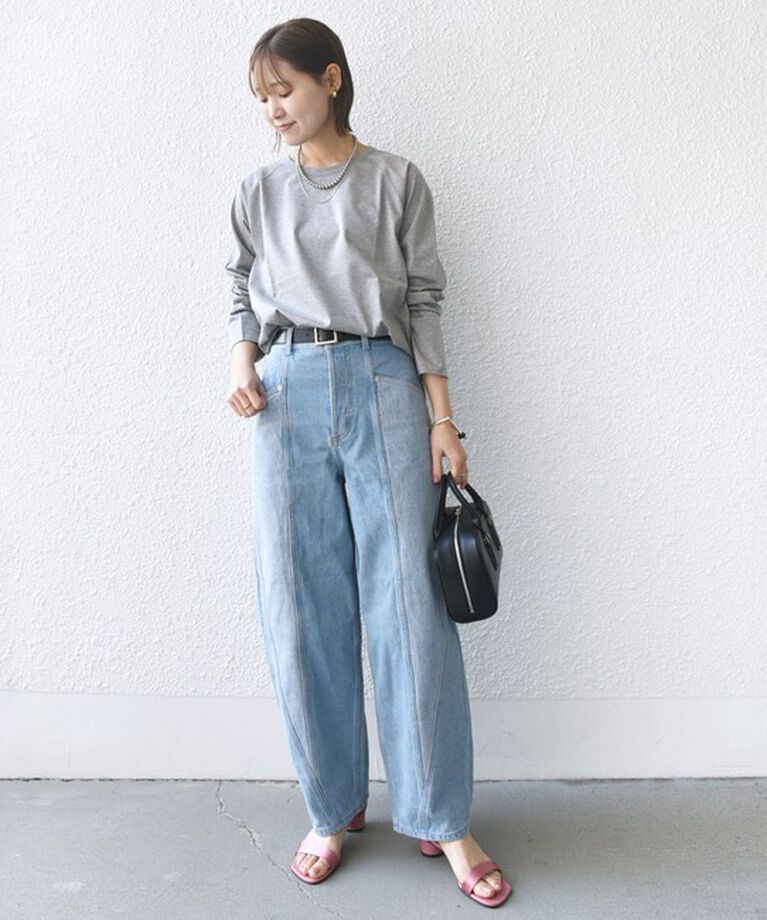 SHIPS for women「〈手洗い可能〉ベースボール TEE」|Tシャツ・カットソー|