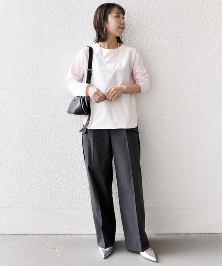 SHIPS for women「〈手洗い可能〉ベースボール TEE」|Tシャツ・カットソー|