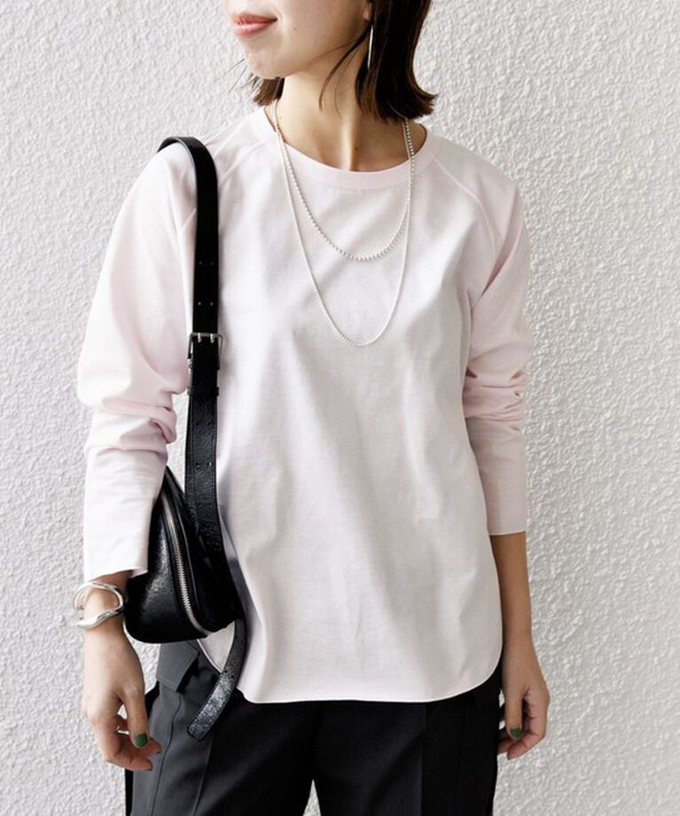 SHIPS for women「〈手洗い可能〉ベースボール TEE」|Tシャツ・カットソー|