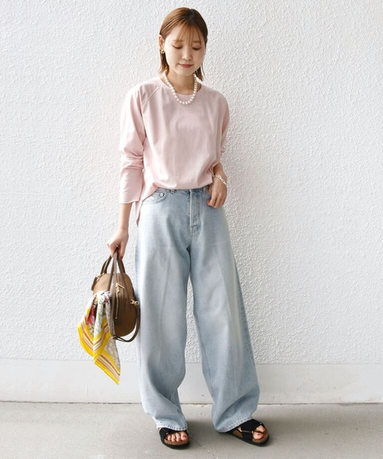 SHIPS for women「〈手洗い可能〉ベースボール TEE」|Tシャツ・カットソー|