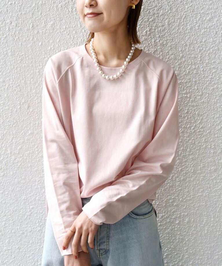 SHIPS for women「〈手洗い可能〉ベースボール TEE」|Tシャツ・カットソー|