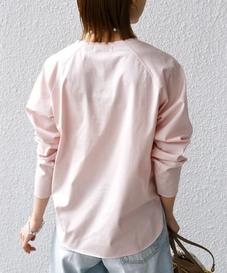 SHIPS for women「〈手洗い可能〉ベースボール TEE」|Tシャツ・カットソー|