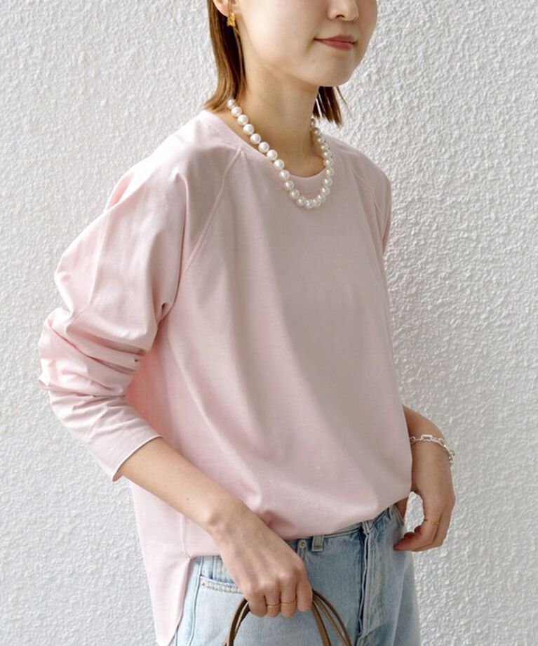 SHIPS for women「〈手洗い可能〉ベースボール TEE」|Tシャツ・カットソー|