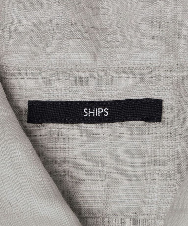 SHIPS「SHIPS: ラミー ドビー ウィークエンド ショートスリーブ シャツ」|シャツ・ブラウス|