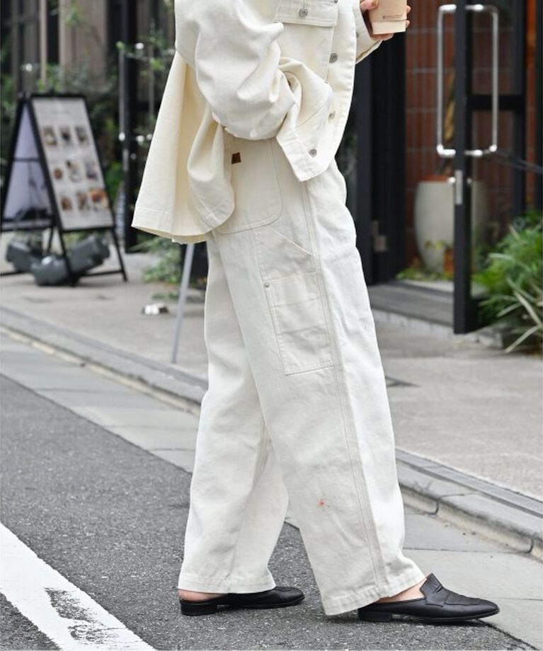 OUTDOOR PRODUCTS Usual Things「ULT ダックペインターパンツ」|デニム|