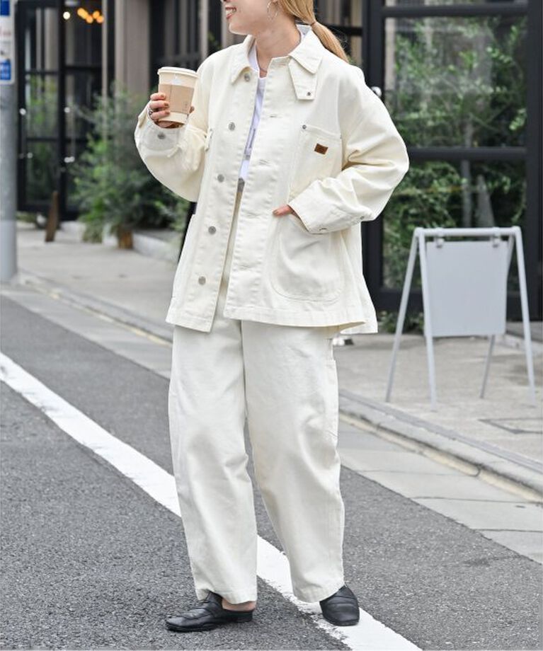 OUTDOOR PRODUCTS Usual Things「ULT ダックペインターパンツ」|デニム|