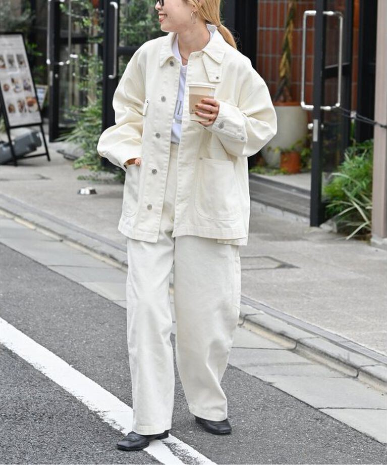 OUTDOOR PRODUCTS Usual Things「ULT ダックペインターパンツ」|デニム|