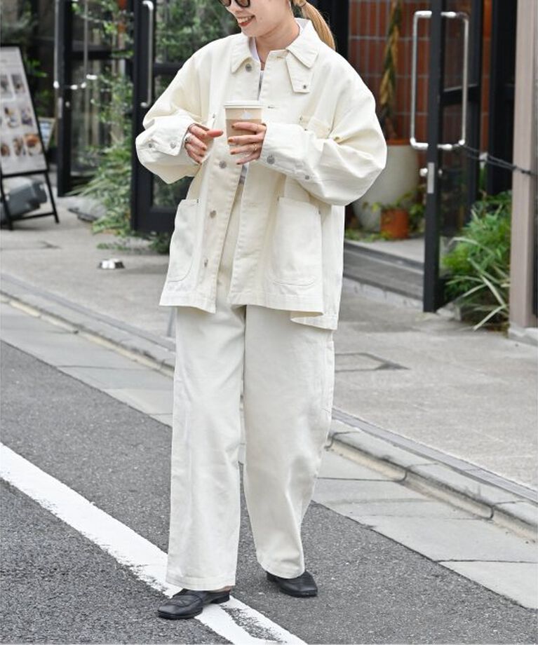 OUTDOOR PRODUCTS Usual Things「ULT ダックペインターパンツ」|デニム|