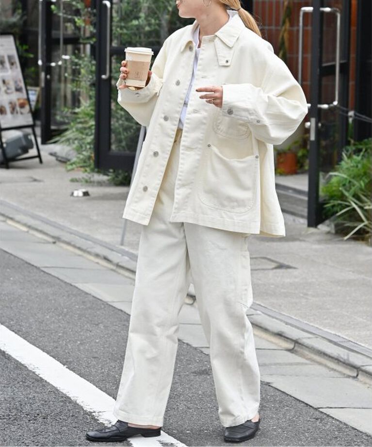 OUTDOOR PRODUCTS Usual Things「ULT ダックペインターパンツ」|デニム|