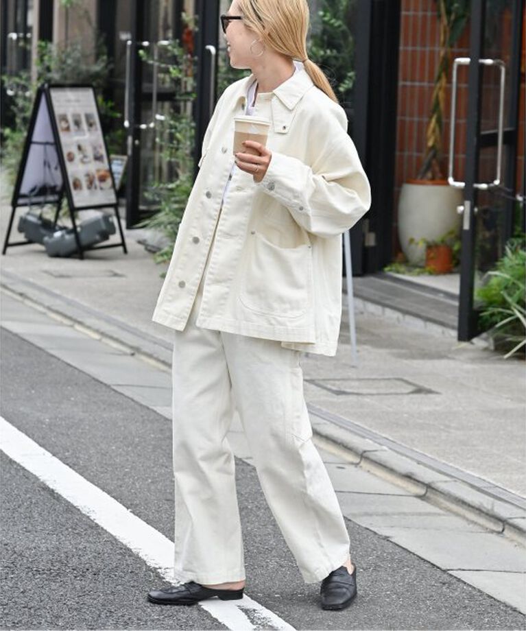 OUTDOOR PRODUCTS Usual Things「ULT ダックペインターパンツ」|デニム|