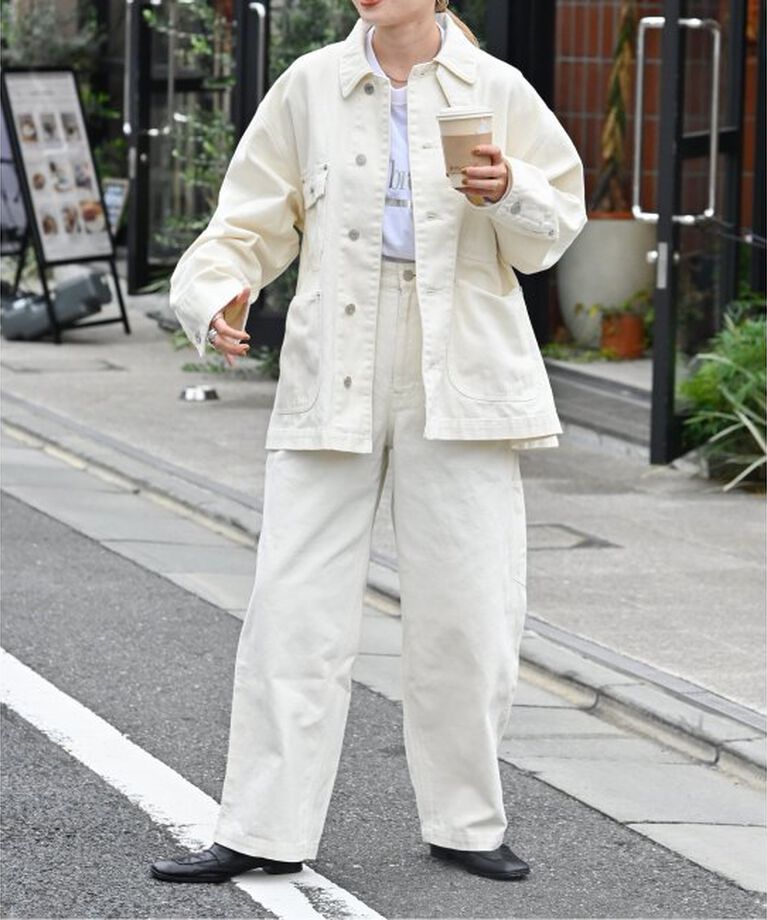 OUTDOOR PRODUCTS Usual Things「ULT ダックペインターパンツ」|デニム|