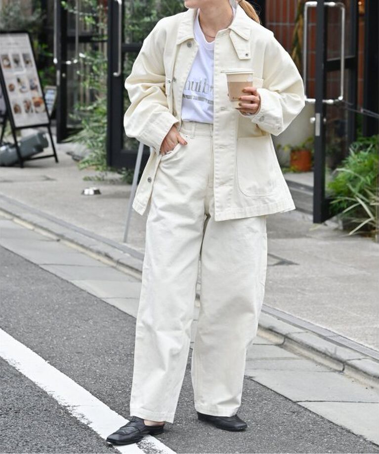 OUTDOOR PRODUCTS Usual Things「ULT ダックペインターパンツ」|デニム|