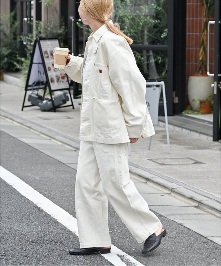 OUTDOOR PRODUCTS Usual Things「ULT ダックペインターパンツ」|デニム|