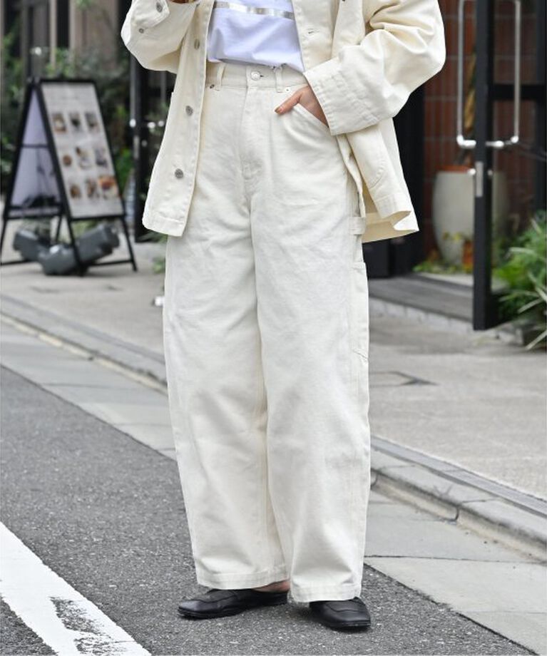 OUTDOOR PRODUCTS Usual Things「ULT ダックペインターパンツ」|デニム|