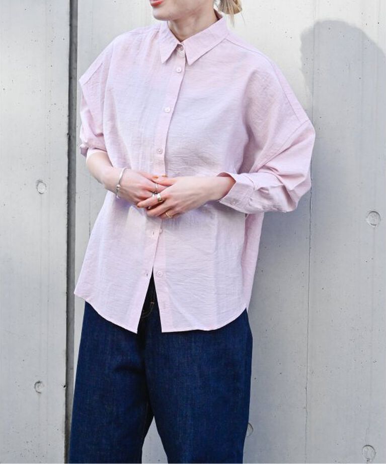 OUTDOOR PRODUCTS Usual Things「レーヨンリネンシャツ」|シャツ・ブラウス|