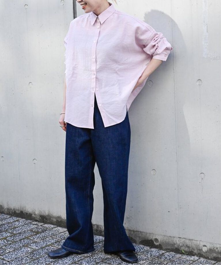 OUTDOOR PRODUCTS Usual Things「レーヨンリネンシャツ」|シャツ・ブラウス|