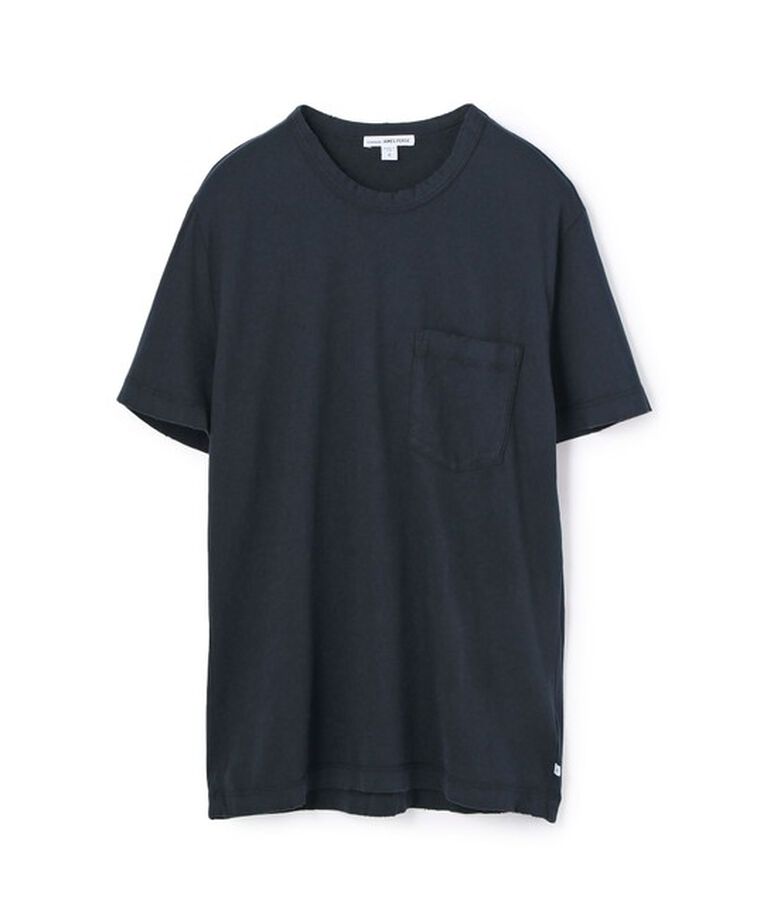 JAMES PERSE「コットン ポケット付きTシャツ MSX3349G」|Tシャツ・カットソー|67 ネイビー