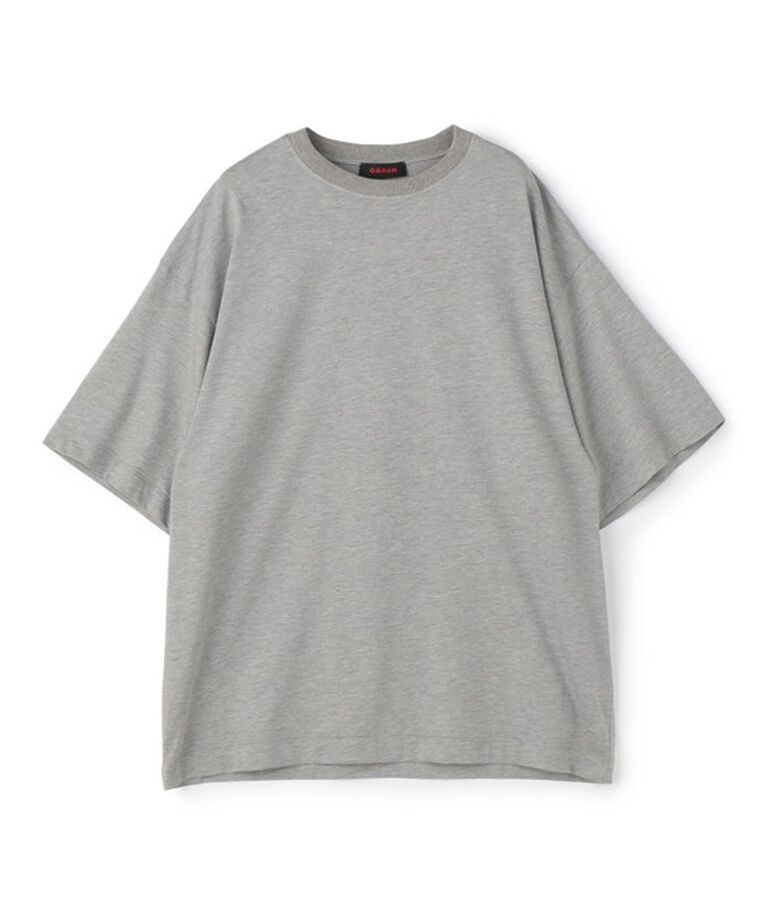 CABaN「CABaN コットン ドロップショルダークルーネックプルオーバー」|Tシャツ・カットソー|15 グレー