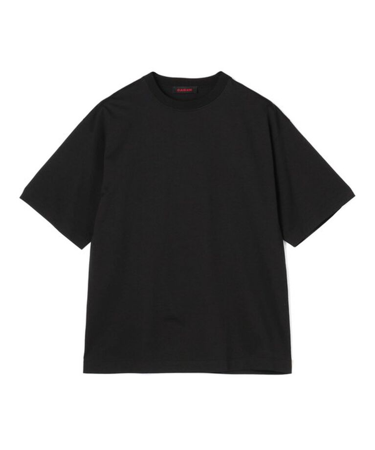 CABaN「CABaN コットン ドロップショルダークルーネックプルオーバー」|Tシャツ・カットソー|19 ブラック