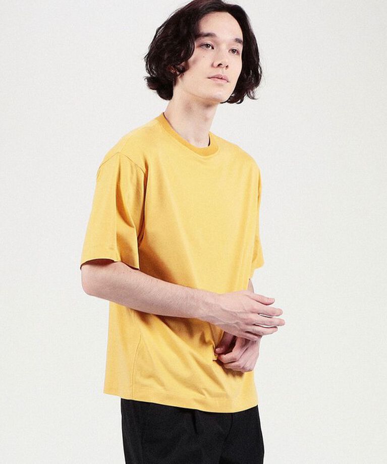 CABaN「CABaN コットン ドロップショルダークルーネックプルオーバー」|Tシャツ・カットソー|