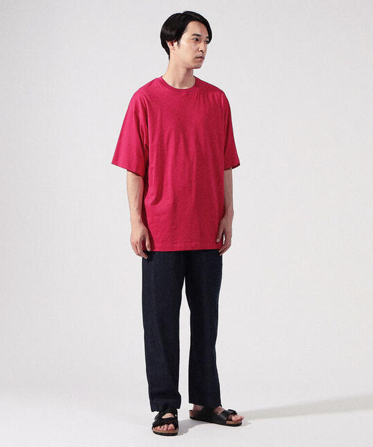 CABaN「CABaN コットン ドロップショルダークルーネックプルオーバー」|Tシャツ・カットソー|