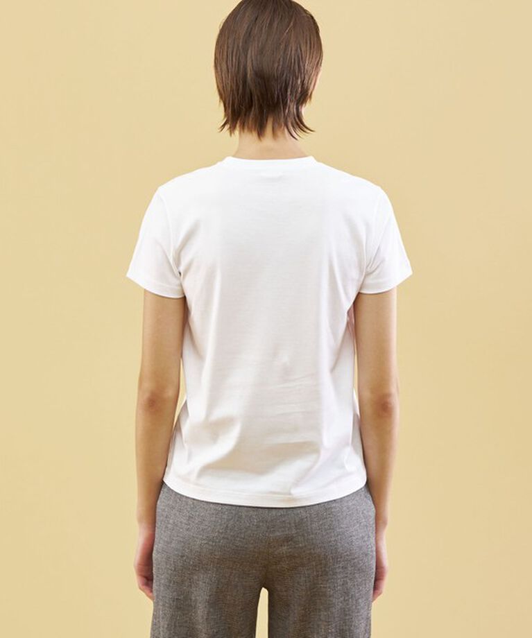GALERIE VIE「ファインコットン クルーネックプルオーバー」|Tシャツ・カットソー|