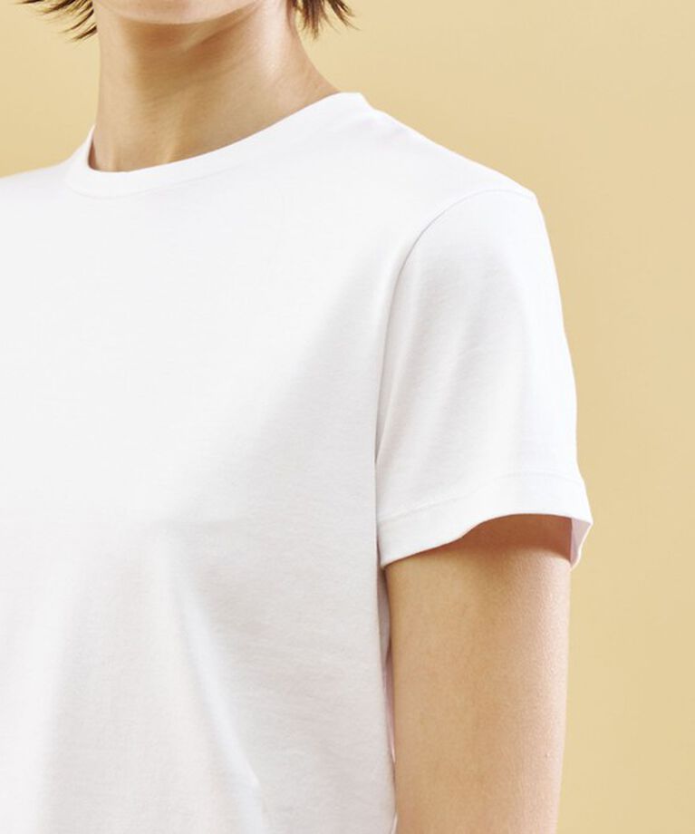 GALERIE VIE「ファインコットン クルーネックプルオーバー」|Tシャツ・カットソー|