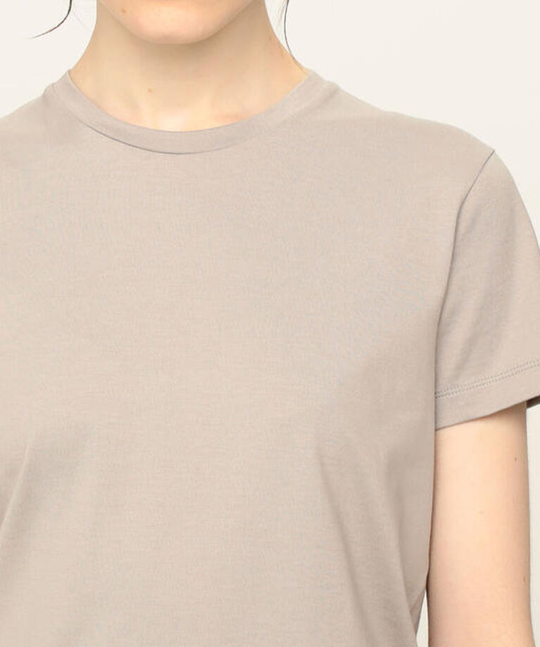 GALERIE VIE「ファインコットン クルーネックプルオーバー」|Tシャツ・カットソー|