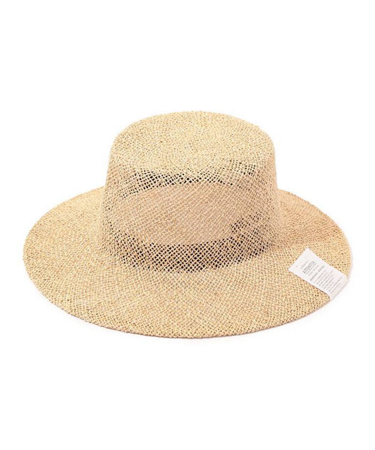TOMORROWLAND GOODS「La Maison de Lyllis EVELYN ハット」|ストローハット|41 ライトベージュ