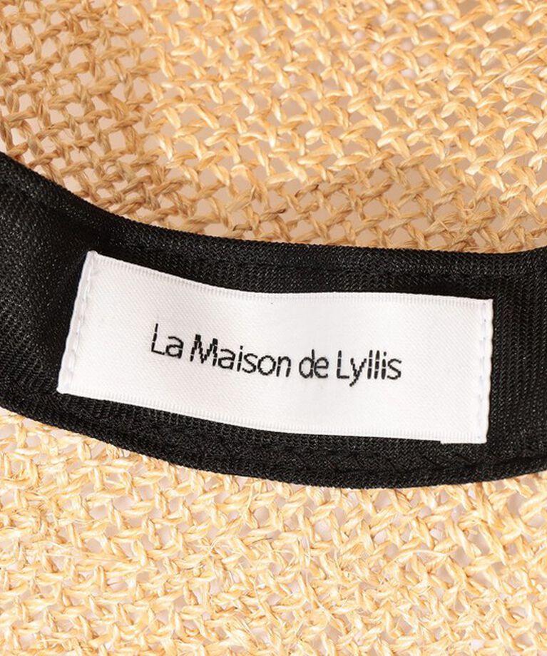 TOMORROWLAND GOODS「La Maison de Lyllis EVELYN ハット」|ストローハット|