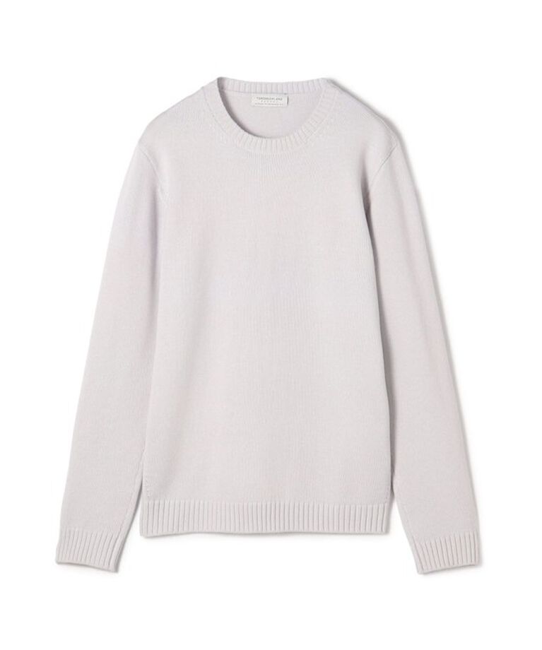 TOMORROWLAND MENS「TOMORROWLAND TRICOT メリノベーシック クルーネックプルオーバー」|ニット・セーター|13 ライトグレー