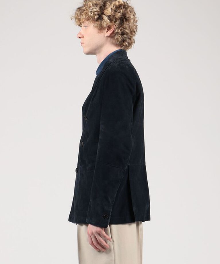 TOMORROWLAND MENS「【別注】EMMETI ゴートスエード ダブルブレステッド6Bジャケット DARMAZIO」|テーラードジャケット|