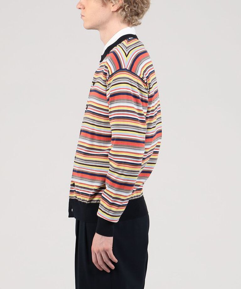 TOMORROWLAND MENS「TOMORROWLAND tricot ギザコットン クルーネックカーディガン」|カーディガン|