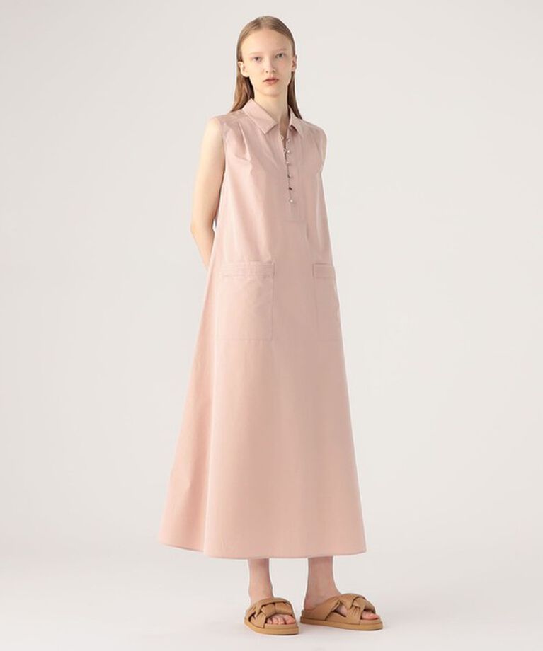 CABaN「CABaN コットンシャンブレー ロングワンピース」|ワンピース|