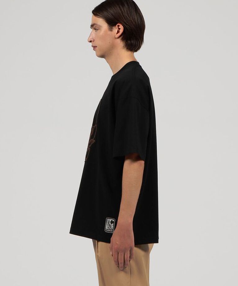 CABaN「CABaN ドライスビンコットン ELEPHANTエンブロイダリー Tシャツ」|Tシャツ・カットソー|